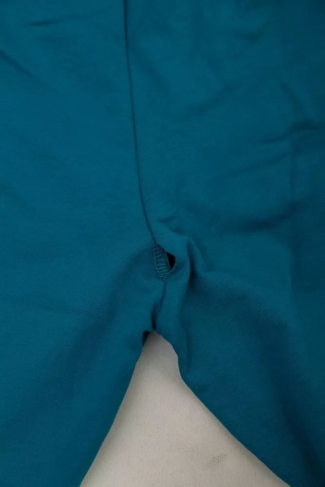 Купити Спортивний костюм жіночий двонитка  -уцінка, колір бірюзовий, 214R1419-003-U-23 - Фото №7