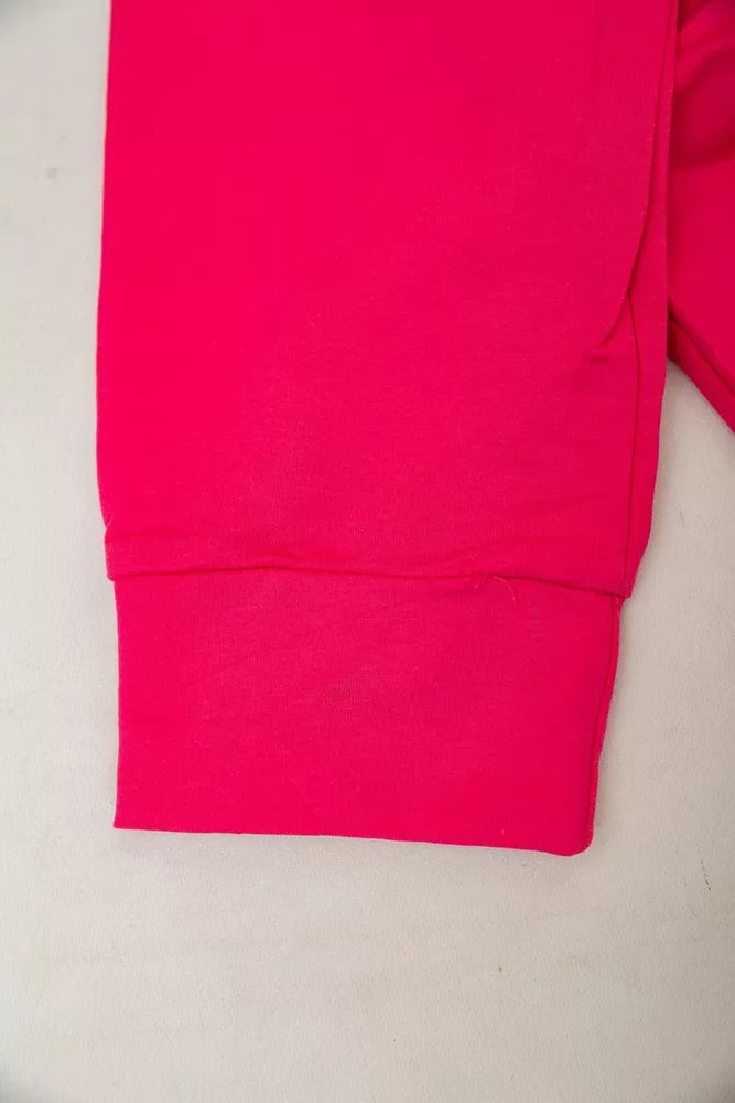 Купити Спортивний костюм жіночий двонитка  -уцінка, колір рожевий, 214R1419-001-U-16 оптом - Фото №7