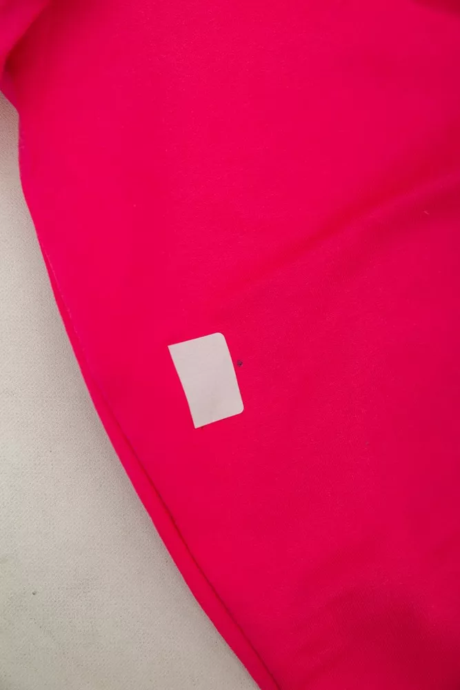 Купити Спортивний костюм жіночий двонитка  -уцінка, колір рожевий, 214R1419-001-U-17 - Фото №6