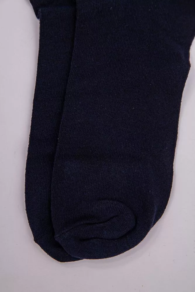 Купити Короткі чоловічі шкарпетки, синього кольору однотонні, 151R5050 - Фото №2