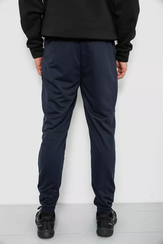 Купить Спортивные штаны мужские, цвет синий, 244R429 - Фото №4