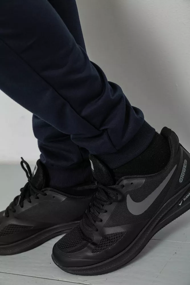 Купить Спортивные штаны мужские, цвет синий, 244R429 - Фото №6