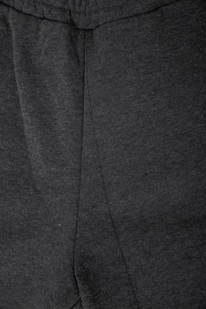 Купить Спортивные штаны женские на флисе  -уценка, цвет серый, 238R58671-1-U-4 - Фото №6