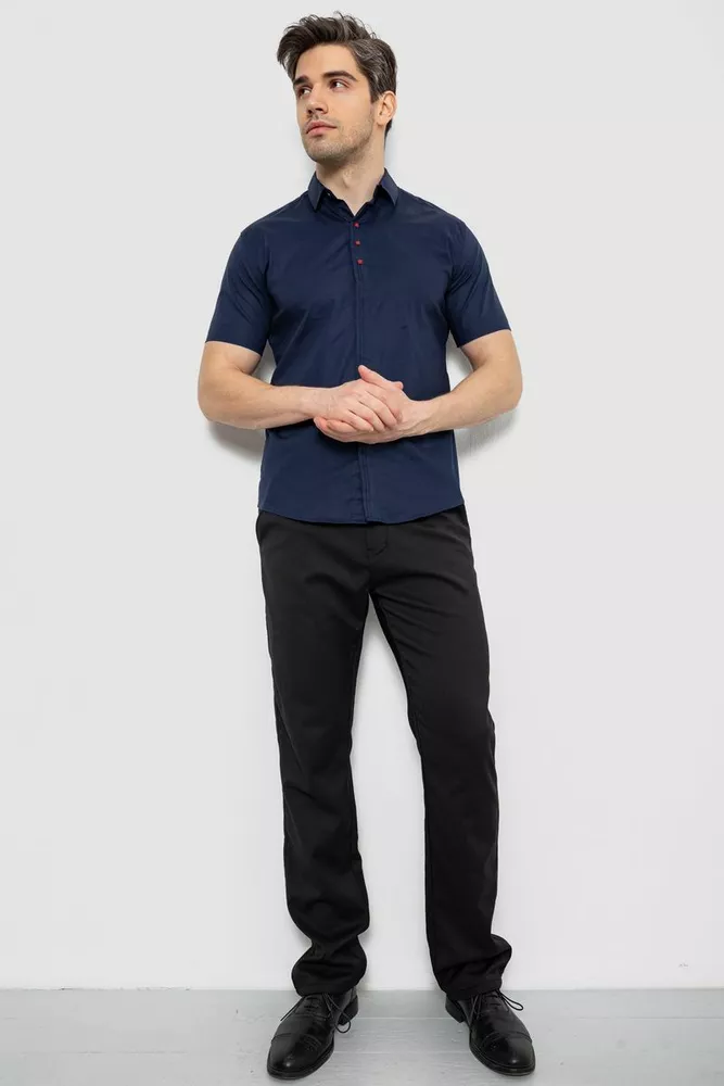 Купити Сорочка чоловіча, колір синьо-червоний, 214R7001 - Фото №2