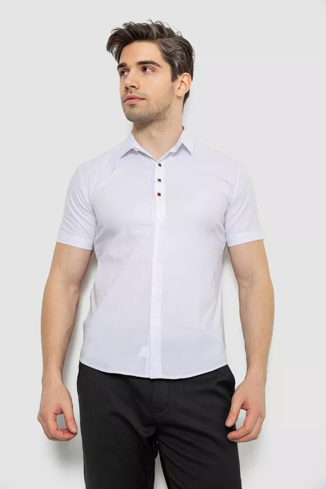 Купить Рубашка мужская, цвет белый, 214R7001 - Фото №1
