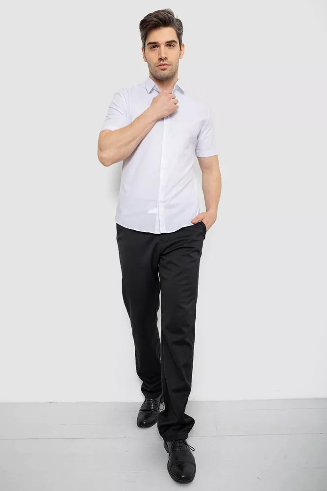 Купить Рубашка мужская, цвет бело-синий, 214R7001 - Фото №2