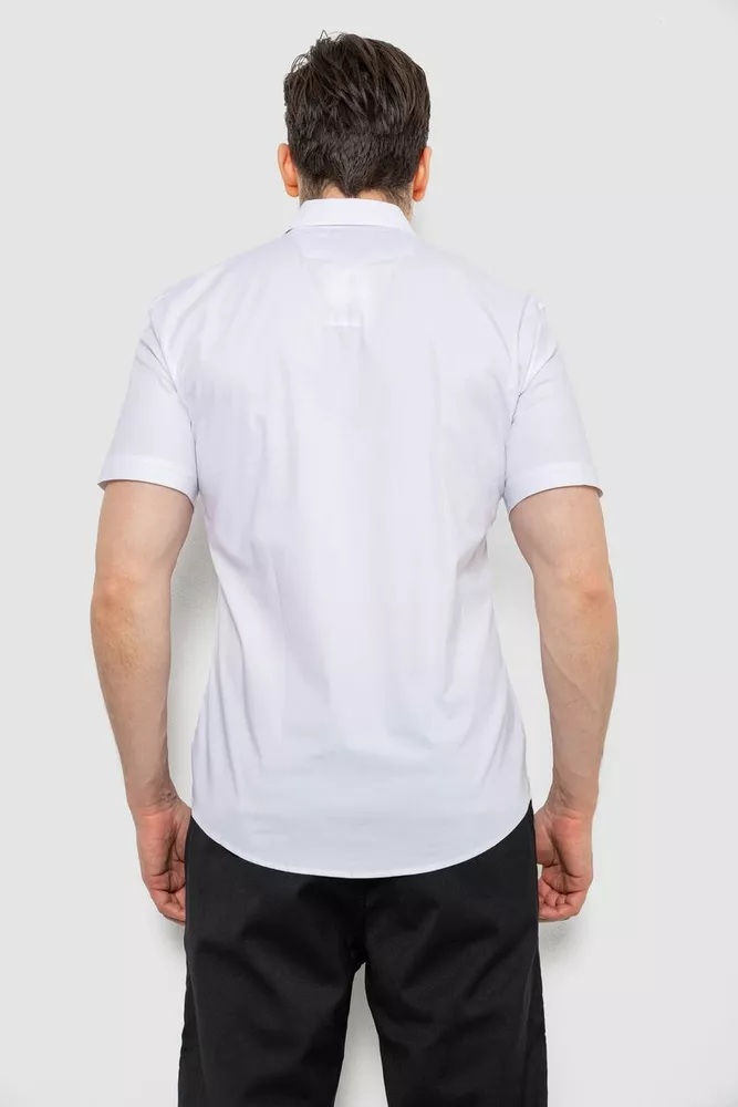 Купить Рубашка мужская, цвет бело-синий, 214R7001 - Фото №4