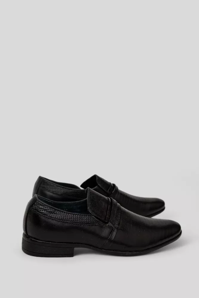 Купити Туфлі дитячі класичні, колір чорний, 244RB201 - Фото №3
