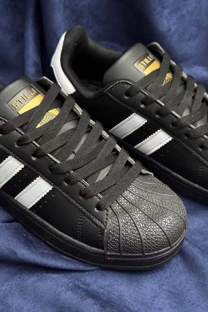 Купити Кросівки жіночі демісезонні, колір чорно-білий, 248RHB640 оптом - Фото №2