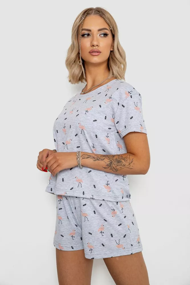 Купити Піжама жіноча, колір сірий, 102R370 оптом - Фото №3