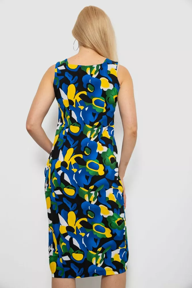 Купить Сарафан женский с принтом, цвет синий, 230R029 - Фото №4