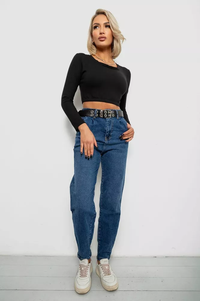 Купити Джинси жіночі Balon, колір синій, 244R001114 - Фото №2