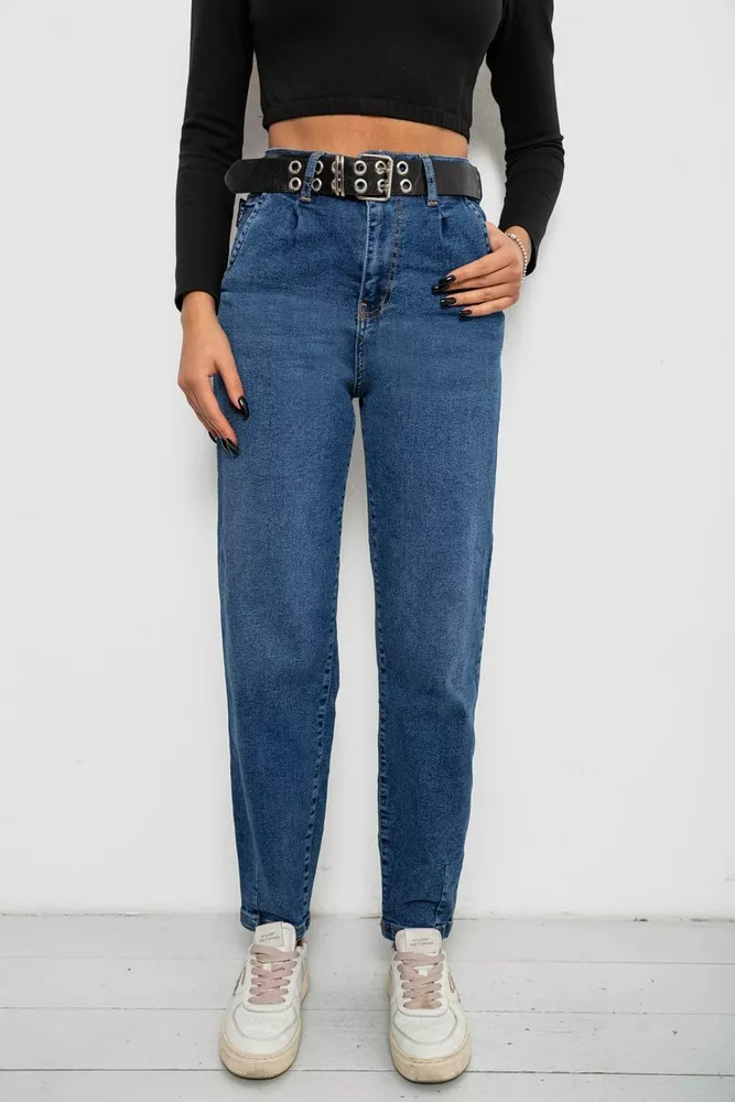 Купити Джинси жіночі Balon, колір синій, 244R001114 - Фото №1