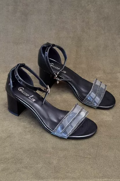 Босоніжки жіночі, колір чорний, 243RE279