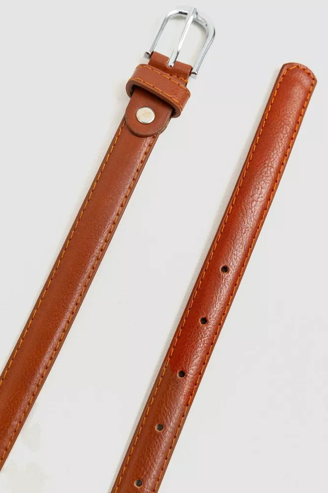 Купити Жіночий ремінь, колір коричневий, 196RL2010W11 оптом - Фото №2