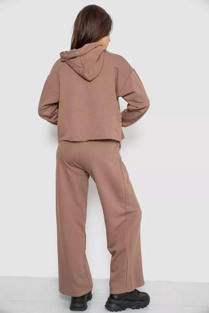 Купити Спортивний костюм жіночий двонитка, колір мокко, 252R500 - Фото №4