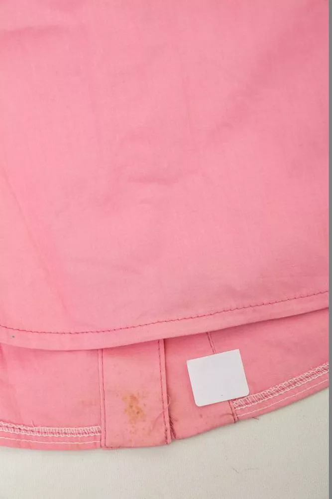 Купити Сорочка жіноча однотонна  -уцінка, колір рожевий, 230R068-15-U-12 оптом - Фото №6