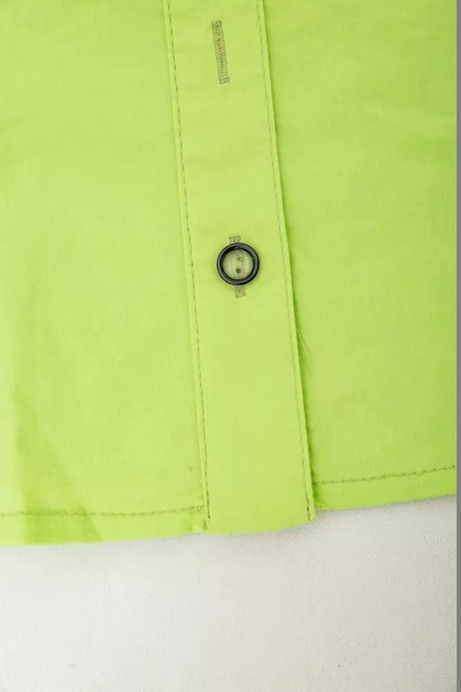 Купить Рубашка женская однотонная  -уценка, цвет салатовый, 230R068-11-U-84 оптом - Фото №6