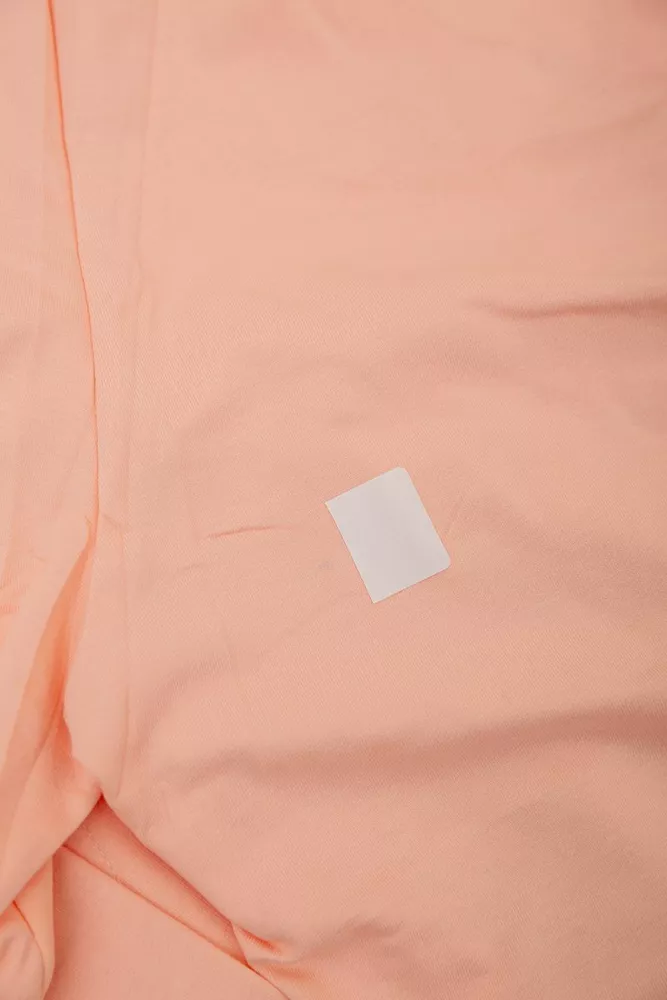 Купити Спортивний костюм жіночий двонитка  -уцінка, колір персиковий, 214R1419-003-U-26 - Фото №7