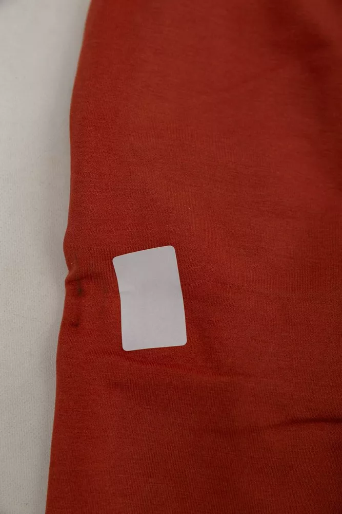 Купити Спортивний костюм жіночий двонитка  -уцінка, колір теракотовий, 214R1419-004-U-7 - Фото №7