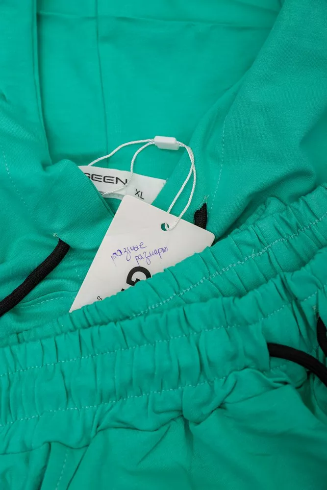 Купити Спортивний костюм жіночий двонитка  -уцінка, колір м'ятний, 214R1419-007-U-40 - Фото №7