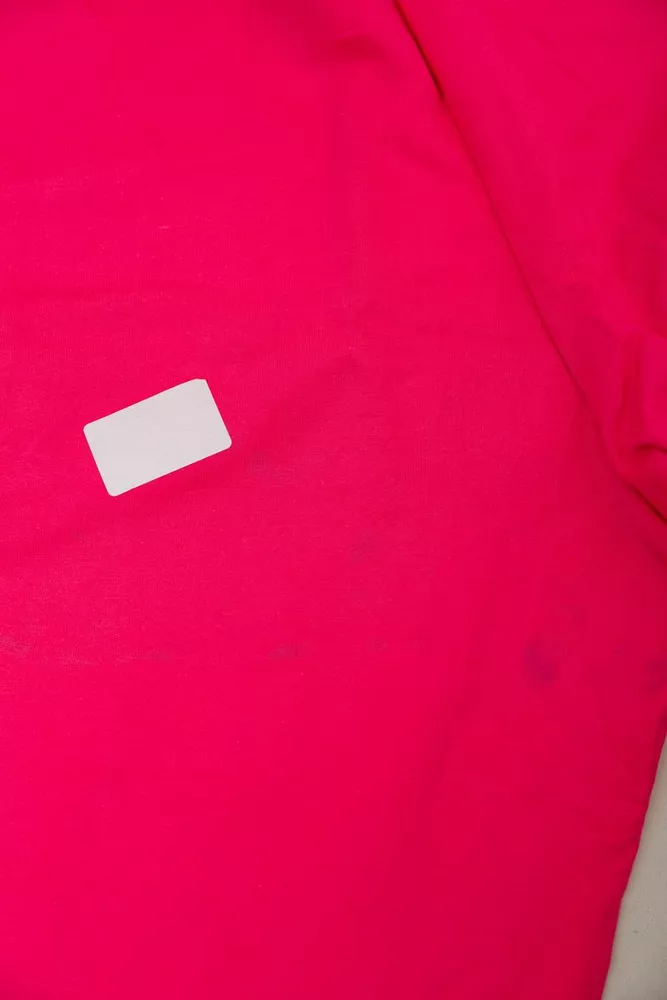 Купити Спортивний костюм жіночий двонитка  -уцінка, колір рожевий, 214R1419-001-U-19 - Фото №6