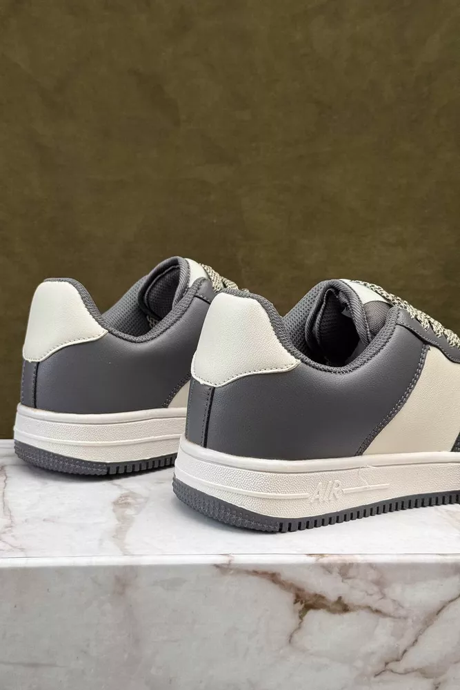 Купить Кроссовки мужские, цвет бело-серый, 248RHB710-11 - Фото №4