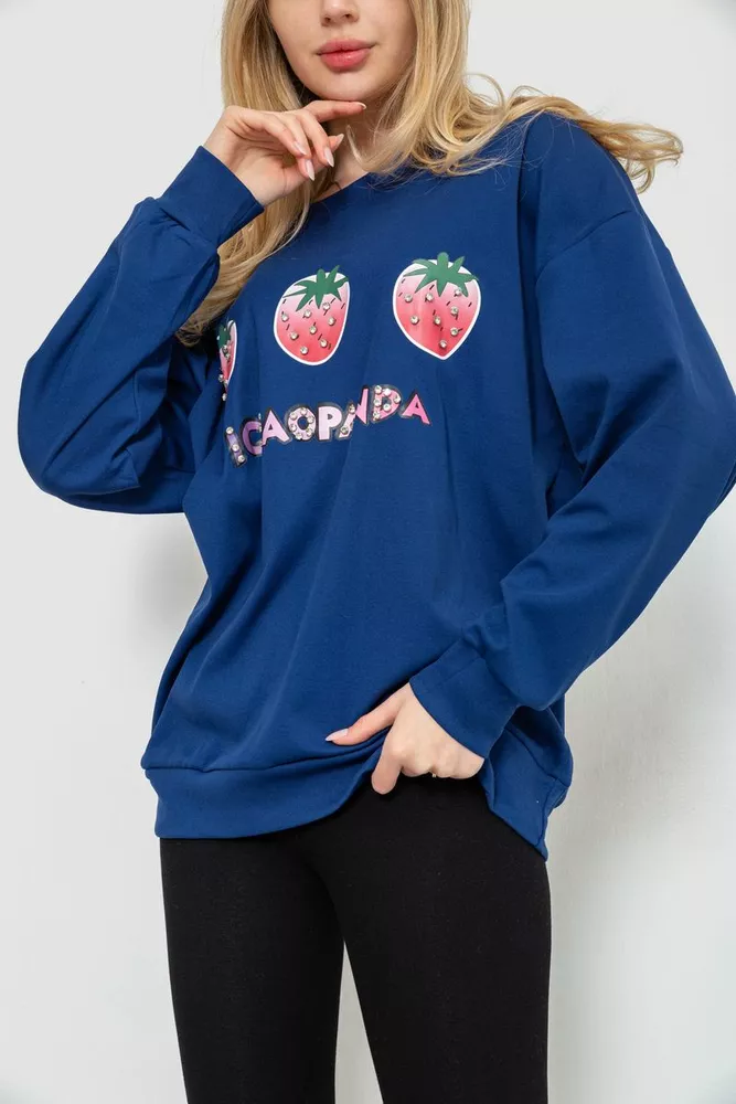 Купити Батнік жіночий, колір синій, 129R1427-99 - Фото №3