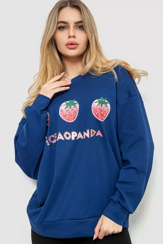 Купити Батнік жіночий, колір синій, 129R1427-99 - Фото №1