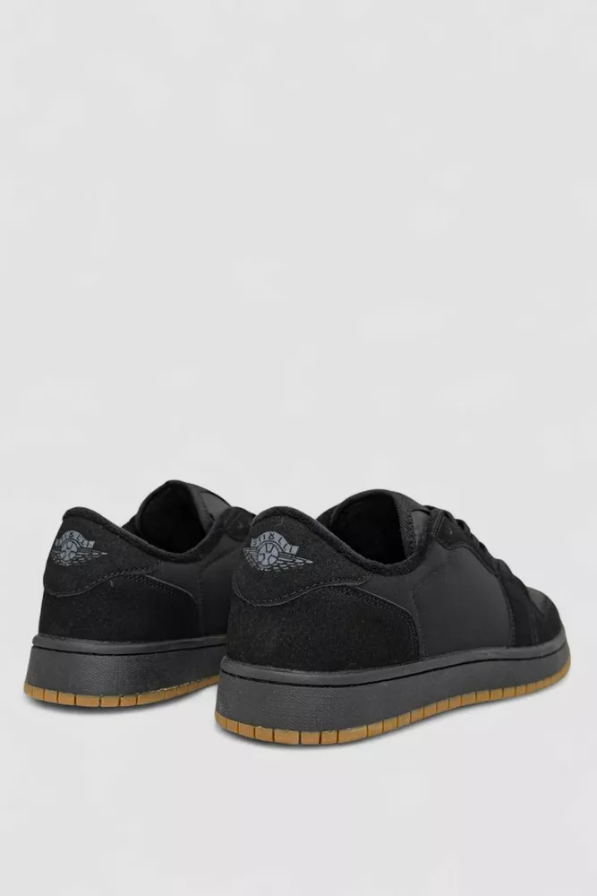 Купити Кросівки чоловічі зимові на хутрі 248RHB730, колір Чорний - Фото №4