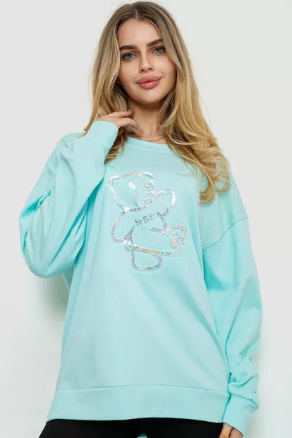 Батник женский, цвет мятный, 129R1428-99