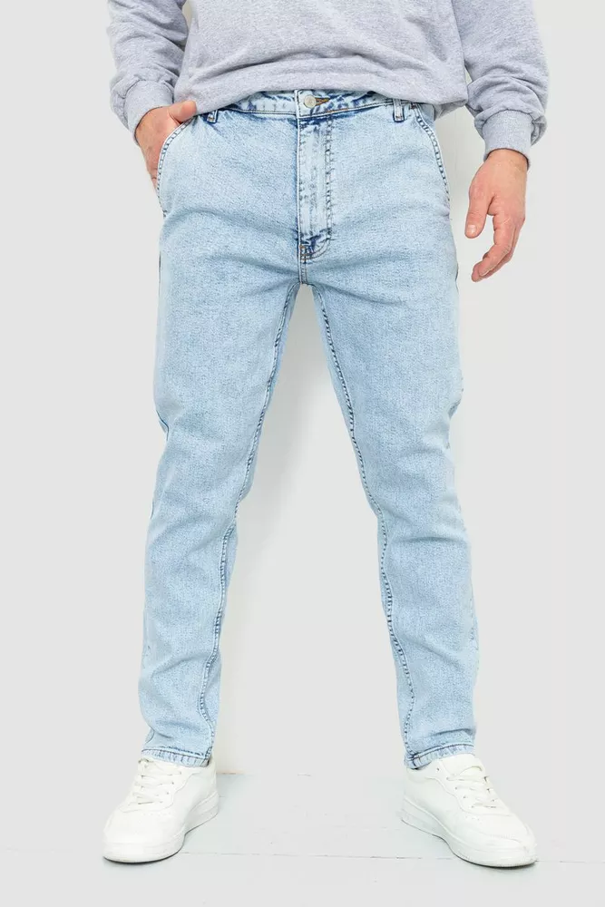 Купить Джинсы мужские  -уценка, цвет голубой, 157R11-5-U-5 - Фото №1