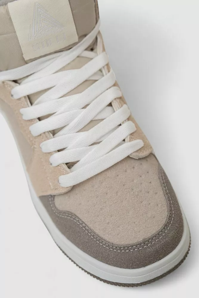 Купить Кроссовки женские зимние на меху, цвет серый, 248RHB470-16 - Фото №2