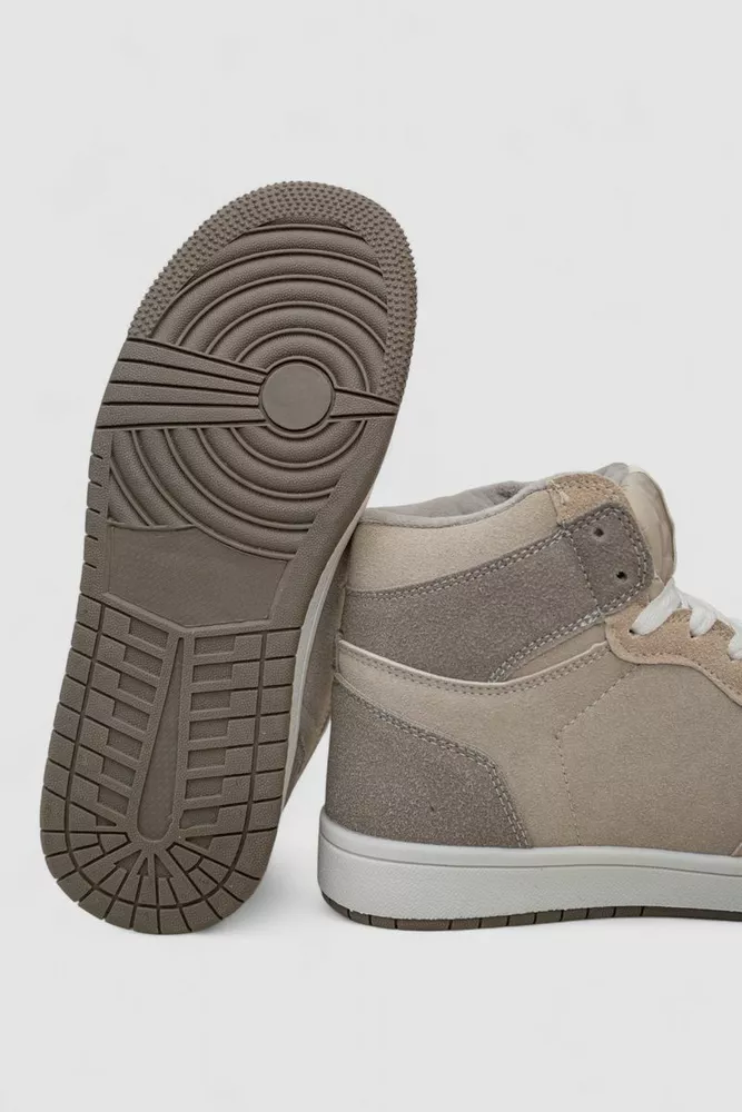 Купить Кроссовки женские зимние на меху, цвет серый, 248RHB470-16 - Фото №5