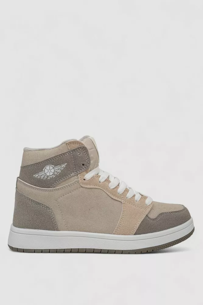 Купить Кроссовки женские зимние на меху, цвет серый, 248RHB470-16 - Фото №1