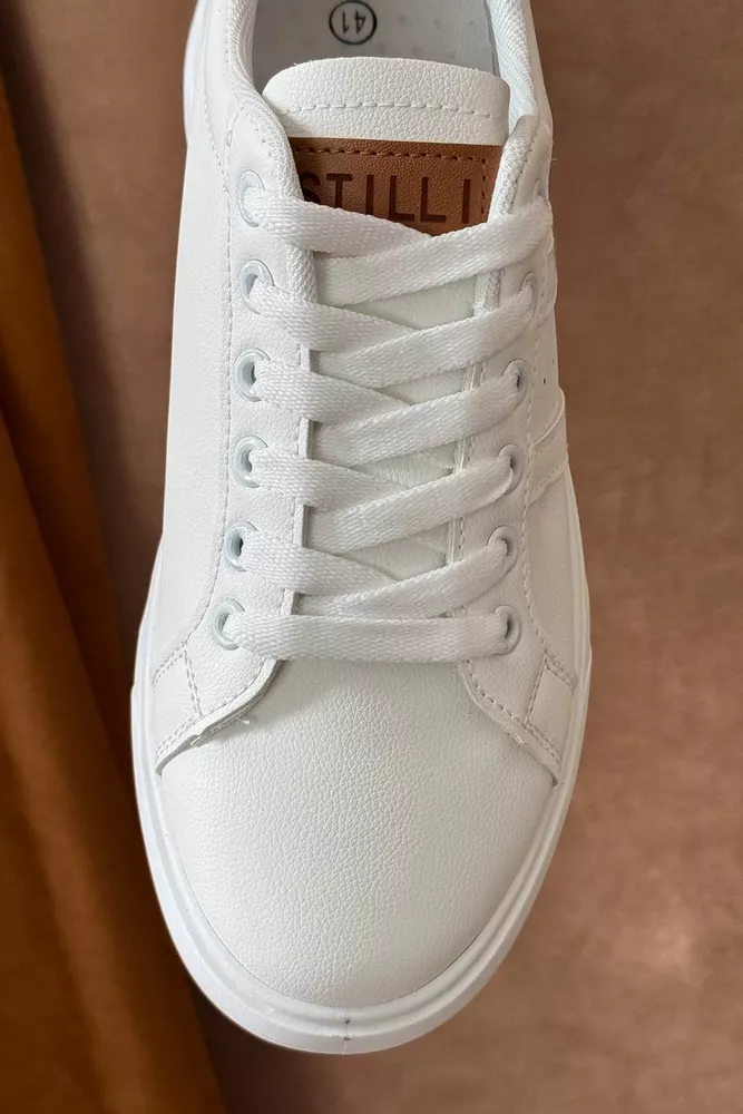 Купить Кеды мужские, цвет белый, 248RR125 оптом - Фото №3