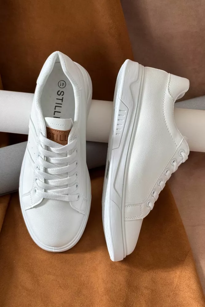 Купить Кеды мужские, цвет белый, 248RR125 оптом - Фото №4