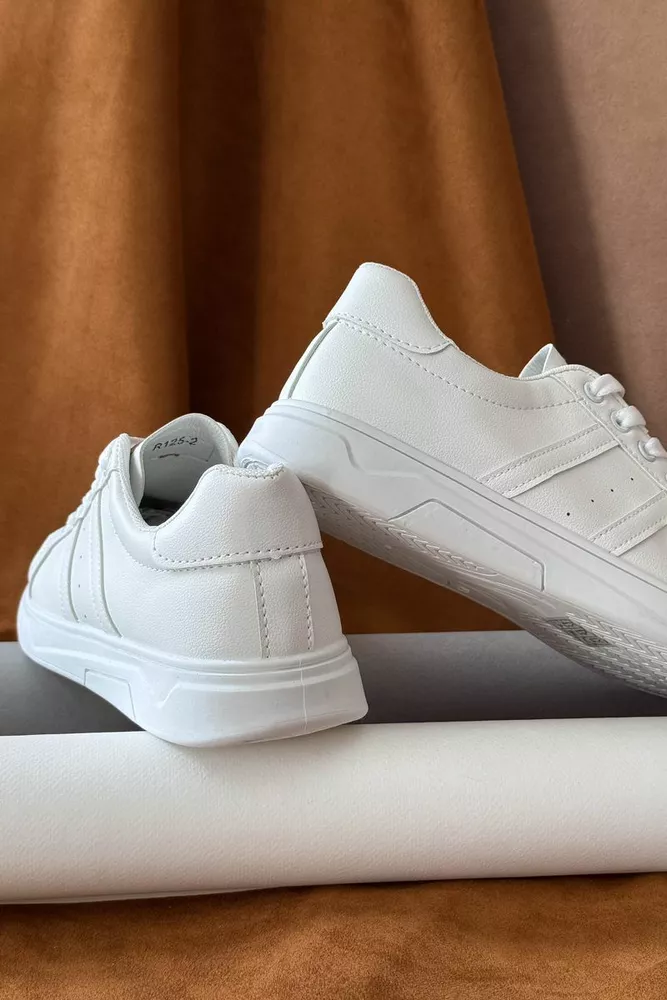 Купить Кеды мужские, цвет белый, 248RR125 оптом - Фото №5