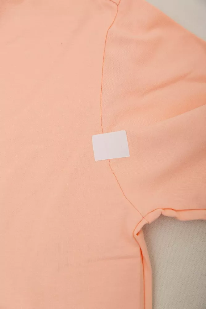 Купить Спортивный костюм женский двухнитка  -уценка, цвет персиковый, 214R1419-002-U-10 - Фото №7