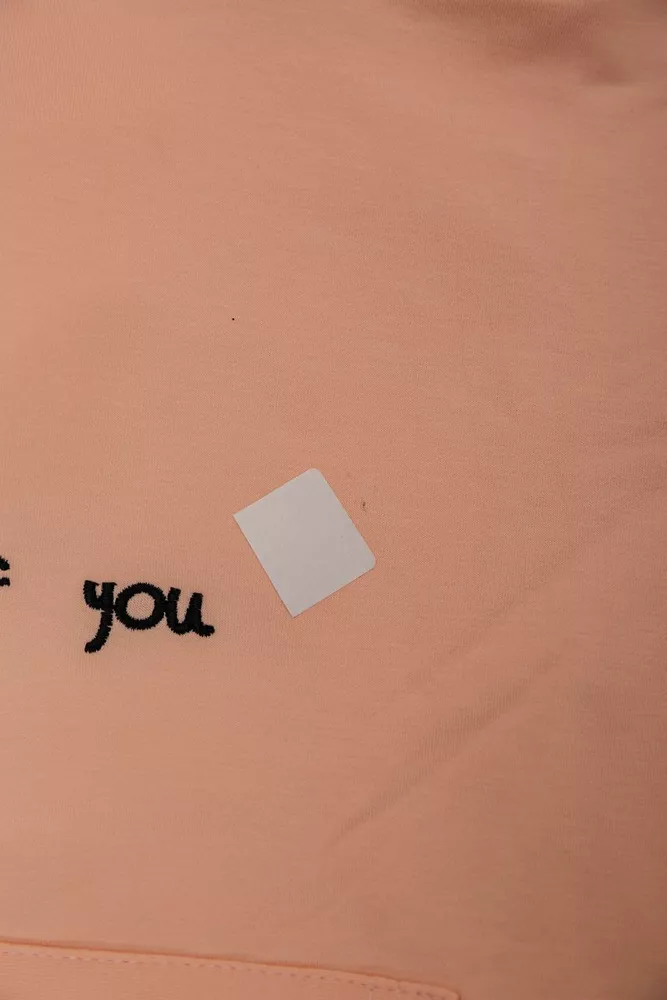 Купить Спортивный костюм женский двухнитка  -уценка, цвет персиковый, 214R1419-002-U-10 - Фото №8