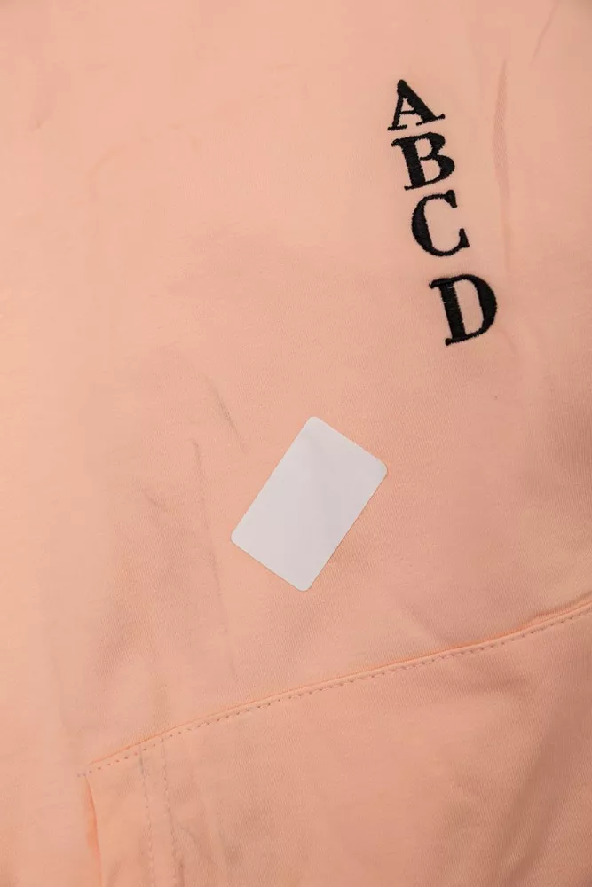 Купить Спортивный костюм женский двухнитка  -уценка, цвет персиковый, 214R1419-001-U-21 - Фото №6
