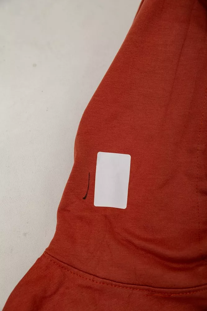 Купити Спортивний костюм жіночий двонитка  -уцінка, колір теракотовий, 214R1419-004-U-15 - Фото №7