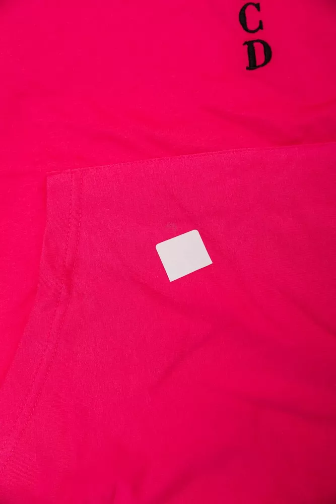 Купити Спортивний костюм жіночий двонитка  -уцінка, колір рожевий, 214R1419-001-U-20 оптом - Фото №6