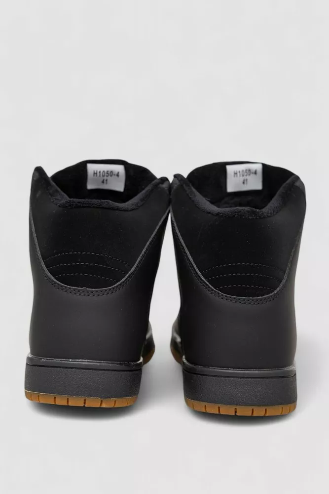 Купить Кроссовки мужские зимние на меху  -уценка, цвет черный, 248RH1050-4-U - Фото №4