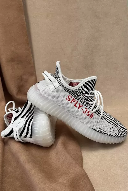 Кроссовки мужские тесктиль, цвет черно-белый, 243R350-1