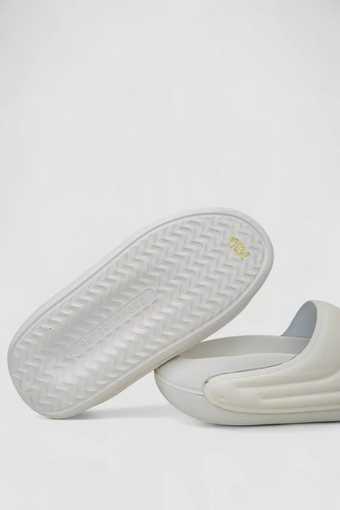 Купить Шлепанцы женские  -уценка, цвет белый, 248RYY03-U-20 - Фото №5