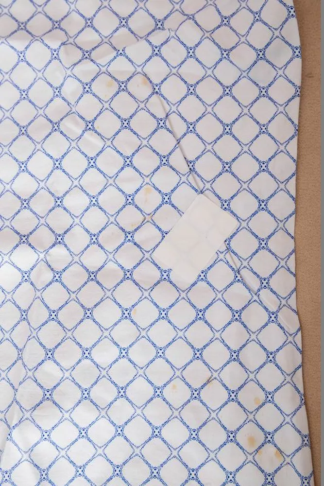 Купить Рубашка мужская с принтом  -уценка, цвет белый, 214R7330-U-4 - Фото №6