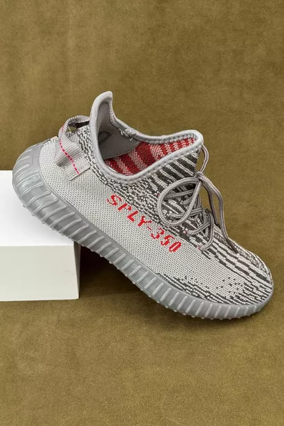 Кроссовки мужские тесктиль, цвет серый, 243R350-1