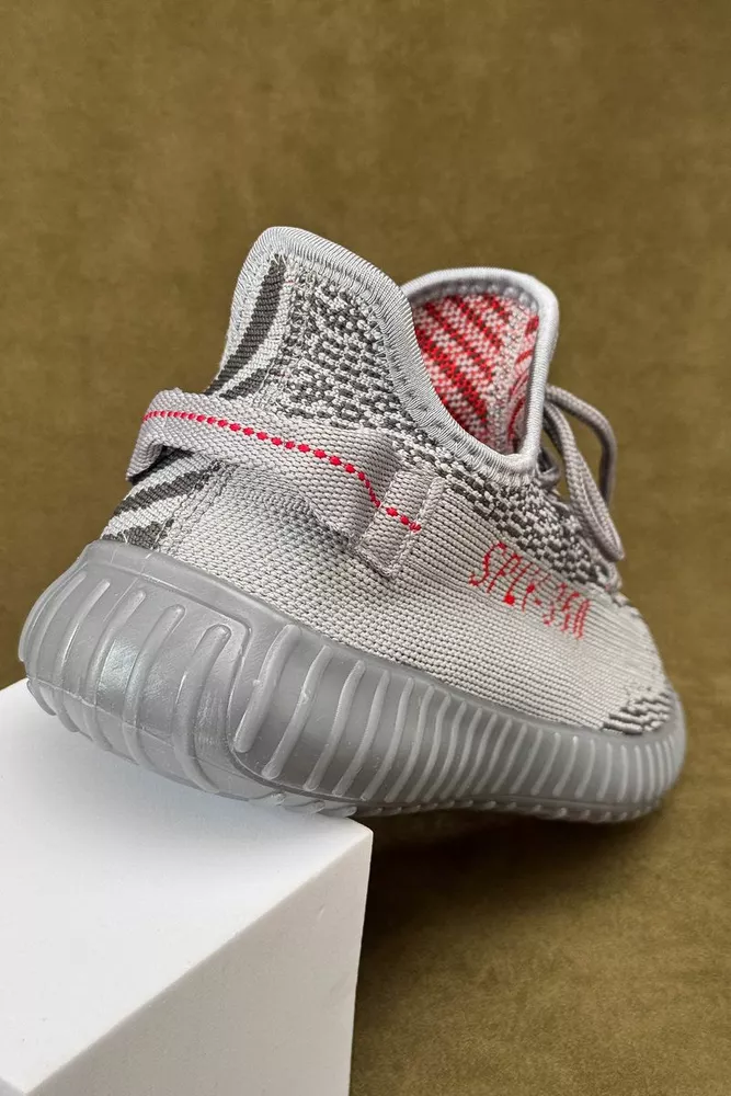 Купити Кросівки чоловічі текстиль, колір сірий, 243R350-1 оптом - Фото №4