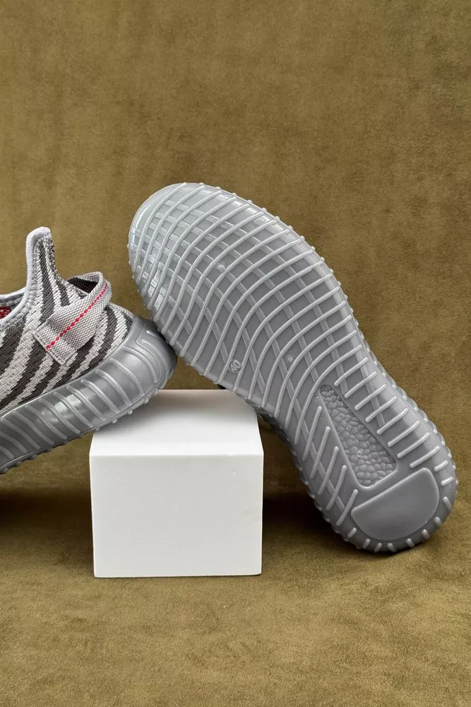 Купити Кросівки чоловічі текстиль, колір сірий, 243R350-1 оптом - Фото №5